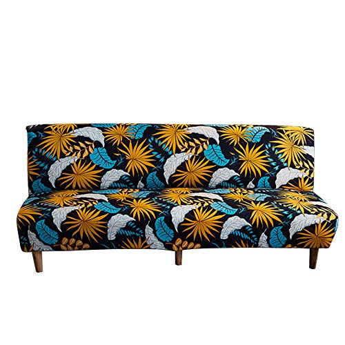 ABZDUNG Sofabezug ohne Armlehnen Stretch-Sofabezug Schlafsofabezug ohne Armlehnen Click-Clack-Sofabezug(J4) von ABZDUNG