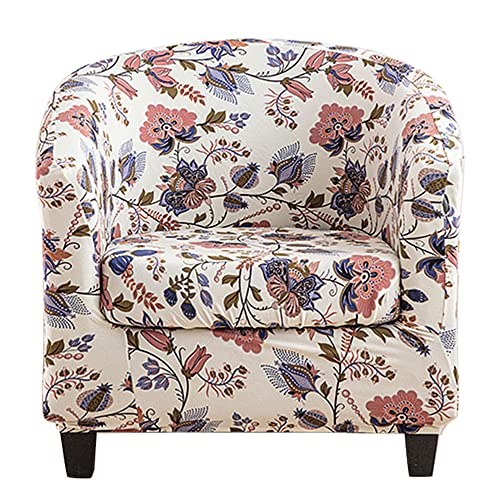 ABZDUNG Stretch Chesterfield 1-Sitzer Sesselbezug Cocktailsesselbezug 2-teilig Chesterfield Sessel Schonbezug Universal Sesselbezug Armeegrün(Inizio Estate) von ABZDUNG
