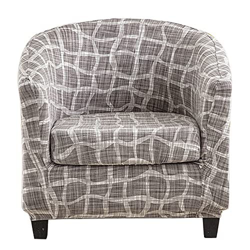 ABZDUNG Stretch Chesterfield 1er Sesselbezug Cocktailsessel Bezug Chesterfield Sessel Schonbezug 2-teilig Universal Sesselbezug(E5) von ABZDUNG