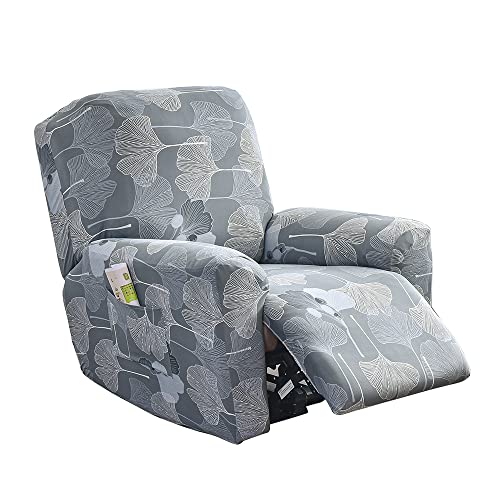 ABZDUNG Stretch-Liegestuhl-Bezüge, Liegestuhl-Bezüge, 4-teilig, Relax-Liegestuhl-Bezug, 1-Sitzer-Liegestuhl-Bezug(A2) von ABZDUNG