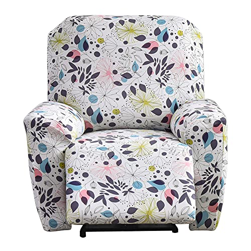 ABZDUNG Stretch-Liegestuhl-Bezüge, Liegestuhl-Bezüge, 4-teilig, Relax-Liegestuhl-Bezug, 1-Sitzer-Liegestuhl-Bezug(D3) von ABZDUNG