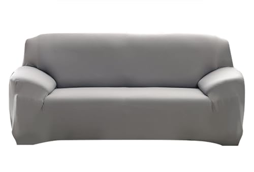 ABZDUNG Stretch-Sofabezug, 1-Sitzer-Sofa-Schonbezug mit Armlehnen, mit 2 Kissenbezügen, modernes Muster, Sofabezug, universeller, Rutschfester, waschbarer Sofaschoner(B,3 Posti+Copricuscini*2) von ABZDUNG