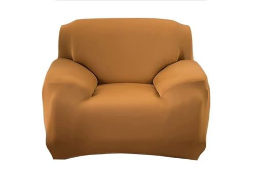 ABZDUNG Stretch-Sofabezug, 1-Sitzer-Sofa-Schonbezug mit Armlehnen, mit 2 Kissenbezügen, modernes Muster, Sofabezug, universeller, Rutschfester, waschbarer Sofaschoner(W,1 Posto+Copricuscini*2) von ABZDUNG