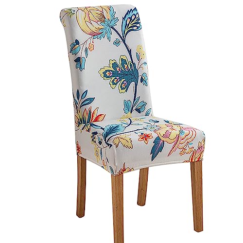 ABZDUNG Stuhlhussen for Esszimmerstühle, Stuhlhussen for Küchenstühle, Stuhlhussen for Esszimmerstühle, Stuhlhussen mit elastischer Rückenlehne(A3,2 pezzi) von ABZDUNG