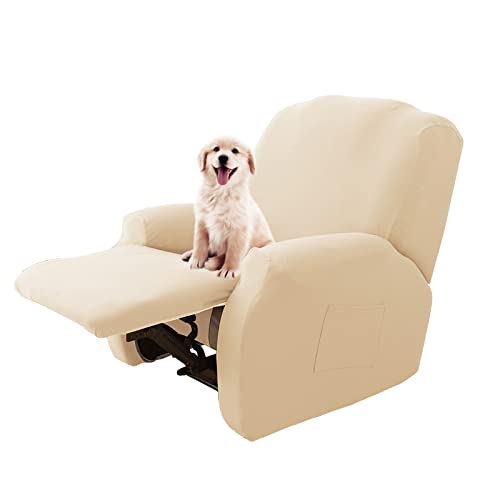 ABZDUNG Universal-Bezug for Liege- und Relaxsessel, Einzelsitz mit Taschen, Abnehmbarer, waschbarer Stretch-Stuhlbezug, Stuhlhussen(Z11) von ABZDUNG