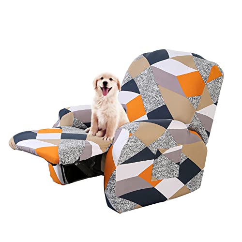 ABZDUNG Universal-Bezug for Liege- und Relaxsessel, Einzelsitz mit Taschen, Abnehmbarer, waschbarer Stretch-Stuhlbezug, Stuhlhussen(Z9) von ABZDUNG
