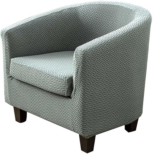 ABZDUNG Universal-Sesselbezug for 1-Sitzer, dehnbar, umwandelbar, Schwarz, Toad Clubsesselbezug(Matcha Green) von ABZDUNG