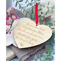 Schwangerschaft in Mir Schlägt Zwei Herzen Für Dich Schild - Geschenk Vom Beulen, Papa To Be Geschenk, Be Geschenke An Weihnachten von ABeautifulSignShop