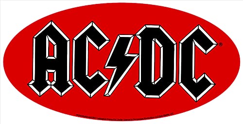 AC/DC Aufkleber Logo rot/schwarz Sticker Hardrock Metal Heavy Angus ca. 14,5x7 cm AC/DC Aufkleber Logo rot/schwarz Sticker Hardrock Metal Heavy Angus ca. 14,5x7 cm von AC/DC