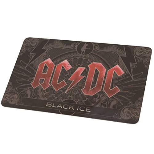 AC/DC Frühstücksbrettchen, Kunststoff, schwarz, 23.3 x 14.4 x 0.2 cm AC/DC Frühstücksbrettchen, Kunststoff, schwarz, 23.3 x 14.4 x 0.2 cm von AC/DC