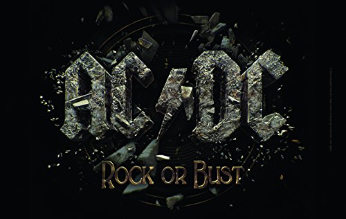 AC/DC Frühstücksbrettchen, Kunststoff, schwarz, 23.3 x 14.4 x 0.2 cm AC/DC Frühstücksbrettchen, Kunststoff, schwarz, 23.3 x 14.4 x 0.2 cm von AC/DC