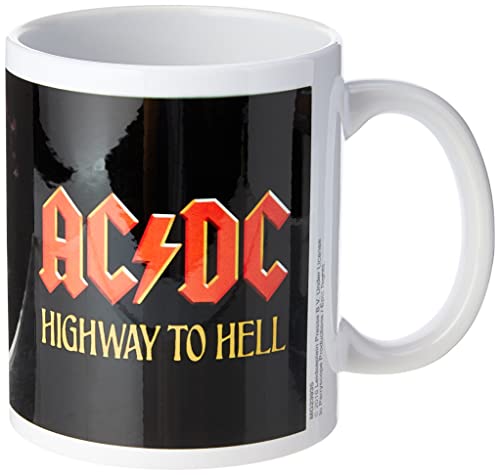 AC/DC Highway to Hell Tasse, Mehrfarbig, 1 Stück (1er Pack) von AC/DC