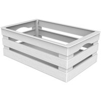 Tina Box Spülkasten mit elegantem und funktionellem cremefarbenem Deckel. von AC-DECO