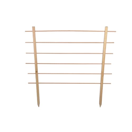 Esschert Design Holzspalier S, Kiefer, Buche, 100 x 2,9 x 100 cm von Esschert Design