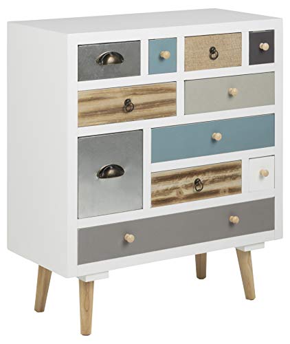 AC Design Furniture Suwen Kommode, B: 70 x T: 32 x H: 81 cm, Mehrfarbig, Holz, 1 Stk AC Design Furniture Suwen Kommode, B: 70 x T: 32 x H: 81 cm, Mehrfarbig, Holz, 1 Stk von AC Design Furniture