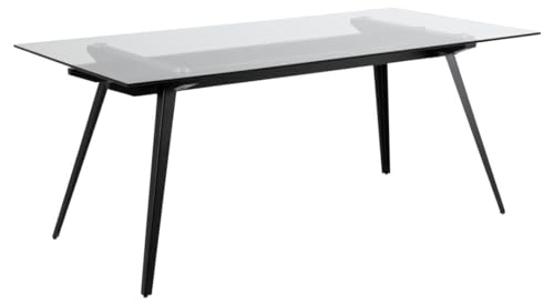 AC Design Furniture Anje Couchtisch, B: 120 x T:60 x H: 40 cm, Klar, Glas, 1 Stk von AC Design Furniture