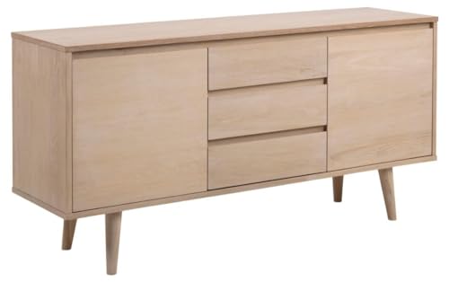 AC Design Furniture Anrichte Pernille, B: 150 x T:40 x H: 75 cm, MDF, Braun von AC Design Furniture