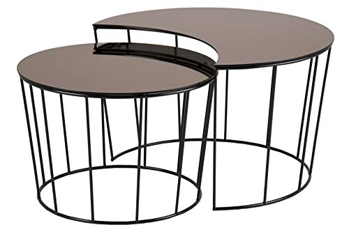 AC Design Furniture Couchtisch Sunhilda, B: 76 x T:76 x H: 45 cm, Glas, Braun AC Design Furniture Couchtisch Sunhilda, B: 76 x T:76 x H: 45 cm, Glas, Braun von AC Design Furniture