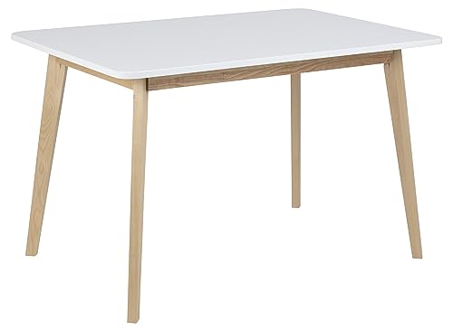 AC Design Furniture Esstisch Medina, B: 120 x T:80 x H: 75,5 cm, MDF, Weiss von AC Design Furniture