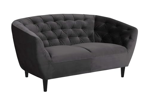 AC Design Furniture Ragnar 2-seater, grey, Fabric, L: 84 x W: 150 x H: 78 cm, 1 pcs. von AC Design Furniture