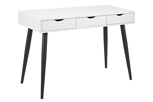 AC Design Furniture Schreibtisch Ivar, weiss, MDF, B: 50 x T: 110 x H: 77 cm von AC Design Furniture