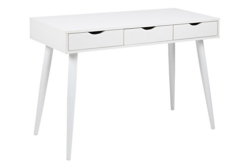 AC Design Furniture Schreibtisch Ivar, weiss, MDF, B: 50 x T: 110 x H: 77 cm von AC Design Furniture