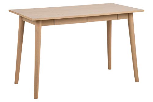 AC Design Furniture Schreibtisch Monika, B: 120 x T:60 x H: 75 cm, Holz, Braun von AC Design Furniture