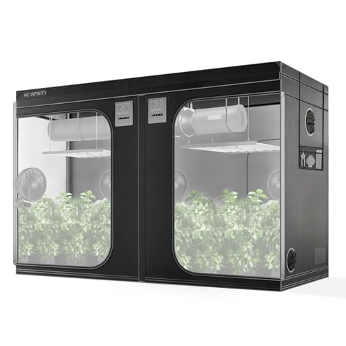 AC Infinity CLOUDLAB 816 – Advance Grow Zelt 300 × 150 × 200 cm, 25 mm Stahlstangen, 2000D Mylar, höchste Reflexion, für Hydroponik und Indoor Growing AC Infinity CLOUDLAB 816 – Advance Grow Zelt 300 × 150 × 200 cm, 25 mm Stahlstangen, 2000D Mylar, höchste Reflexion, für Hydroponik und Indoor Growing von AC Infinity