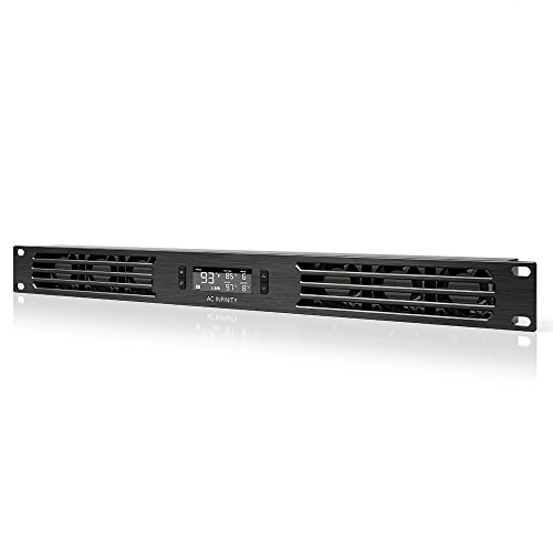 AC Infinity CLOUDPLATE T1, Rack-Lüfterpaneel 1U, Abluftstrom, zur Kühlung von 19-Zoll Racks mit Audio-Video-, DJ-, Server-, Netzwerk- und IT-Geräten AC Infinity CLOUDPLATE T1, Rack-Lüfterpaneel 1U, Abluftstrom, zur Kühlung von 19-Zoll Racks mit Audio-Video-, DJ-, Server-, Netzwerk- und IT-Geräten von AC Infinity