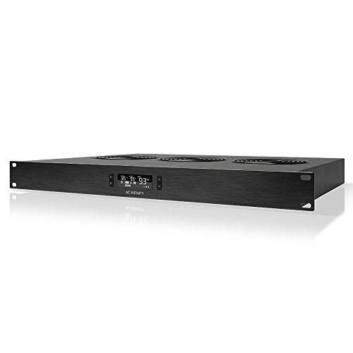 AC Infinity CLOUDPLATE T2, Rack-Lüfter 1U, oberer Abluftstrom, zur Kühlung von AV-, Heimkino- und Netzwerk 19-Zoll Racks AC Infinity CLOUDPLATE T2, Rack-Lüfter 1U, oberer Abluftstrom, zur Kühlung von AV-, Heimkino- und Netzwerk 19-Zoll Racks von AC Infinity
