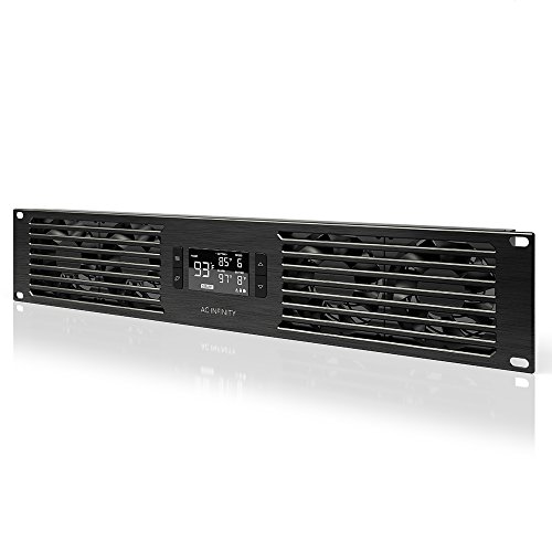 AC Infinity CLOUDPLATE T7-N, 19-Zoll Rack-Mount Fan Panel 2U, Ansaugluft, für Kühlung AV, Heimkino, Netzwerkgeräte, Server, IT-Ausstattung AC Infinity CLOUDPLATE T7-N, 19-Zoll Rack-Mount Fan Panel 2U, Ansaugluft, für Kühlung AV, Heimkino, Netzwerkgeräte, Server, IT-Ausstattung von AC Infinity