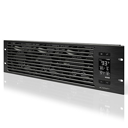 AC Infinity CLOUDPLATE T9-N, 19-Zoll Rack-Lüfter, 3U, Ansaugluftstrom, für Audio-Video-, DJ-, Server-, Netzwerk- und IT-Geräte AC Infinity CLOUDPLATE T9-N, 19-Zoll Rack-Lüfter, 3U, Ansaugluftstrom, für Audio-Video-, DJ-, Server-, Netzwerk- und IT-Geräte von AC Infinity