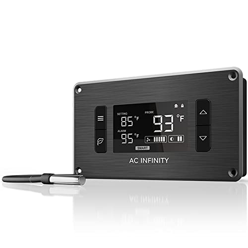 AC Infinity Controller 2, Lüfterthermostat und Drehzahlregler, für Heimkino-AV-Medienschrank Kühlung von AC Infinity