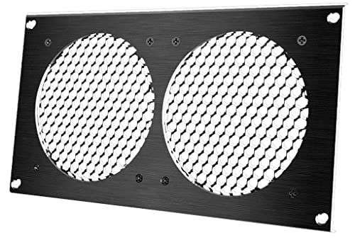 AC Infinity Lüftungsgitter, für PC-Computer, AV-Elektronikschränke, kann auch zwei 120mm Lüfter montieren AC Infinity Lüftungsgitter, für PC-Computer, AV-Elektronikschränke, kann auch zwei 120mm Lüfter montieren von AC Infinity