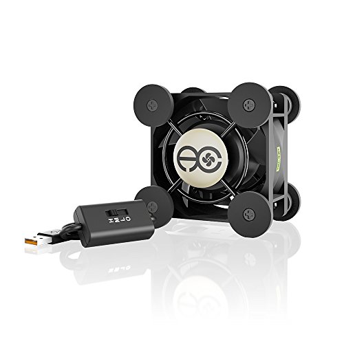 AC Infinity MULTIFAN Mini, Leiser 40mm USB Lüfter für Receiver DVR Playstation Xbox Computer Schrank Kühlung von AC Infinity