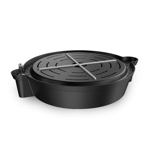 AC Infinity Bewässerungsbasis zur Selbstbewässerung von Stofftöpfen – 4er-Pack Auto-Bewässerungssystem mit Wasserstandsanzeige, erhöhtem Pflanzteller, für Grow-Zelte, Gewächshäuser und Außenbereiche von AC Infinity