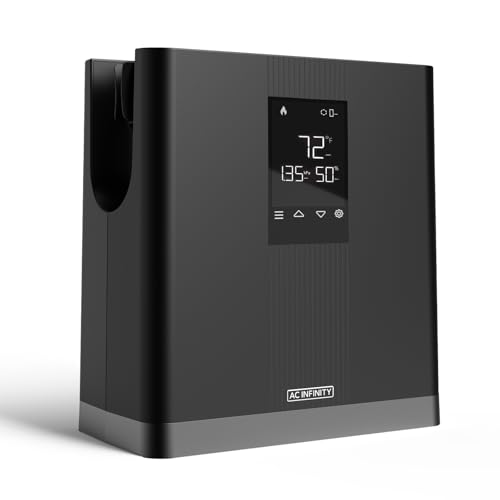 AC Infinity THERMOFORGE T3 - 10 Stufen PTC Heizung mit VPD Temperaturregler - Zelt mit Verlängerungsschlauch von AC Infinity
