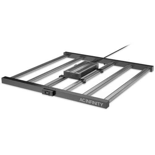 AC Infinity IONFRAME EVO6 LED Grow Light 500 W für 120 x 120 cm Grow Zelte, mit 1680 Samsung LM301H EVO LEDs und Vollspektrum-Licht für Indoor-Grow & Gewächshaus von AC Infinity