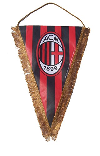 Wimpel offiziellen Milan Official groß Pennant Official cm. 25 x 35 von AC Milan