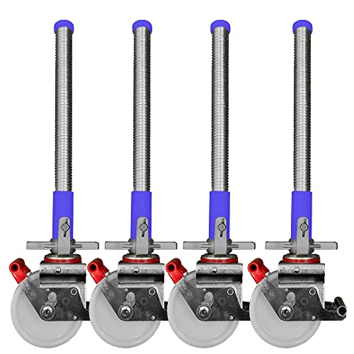 AC Steigtechnik Gerüstrollen 150 mm mit Stahlspindel, passend zu KRAUSE*, doppelt gebremst, lotrecht stehend, Set mit 4 Stück, passend zu Krause* und verschiedener Hersteller AC Steigtechnik Gerüstrollen 150 mm mit Stahlspindel, passend zu KRAUSE*, doppelt gebremst, lotrecht stehend, Set mit 4 Stück, passend zu Krause* und verschiedener Hersteller von AC STEIGTECHNIK
