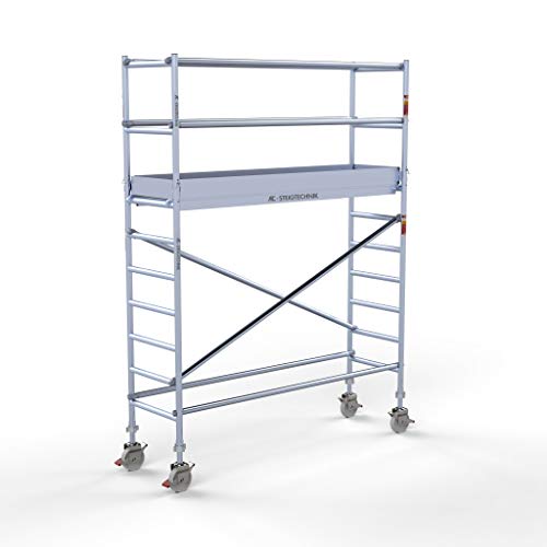 AC Steigtechnik Rollgerüst PRO-S 250 | bis 4 m Arbeitshöhe | erweiterbar | Wandstand | 2,50 m Plattform mit Luke | TÜV/GS | Rollrüstung | Zimmerfahrgerüst | Gerüst | Zimmergerüst AC Steigtechnik Rollgerüst PRO-S 250 | bis 4 m Arbeitshöhe | erweiterbar | Wandstand | 2,50 m Plattform mit Luke | TÜV/GS | Rollrüstung | Zimmerfahrgerüst | Gerüst | Zimmergerüst von AC STEIGTECHNIK