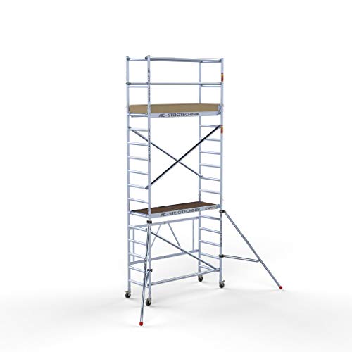 AC Steigtechnik Rollgerüst "xPress PRO-S" | bis 5,80 m Arbeitshöhe | erweiterbar | Wandstand | 1,90 m Plattform mit Luke | TÜV/GS | Rollrüstung | Zimmerfahrgerüst AC Steigtechnik Rollgerüst "xPress PRO-S" | bis 5,80 m Arbeitshöhe | erweiterbar | Wandstand | 1,90 m Plattform mit Luke | TÜV/GS | Rollrüstung | Zimmerfahrgerüst von AC STEIGTECHNIK