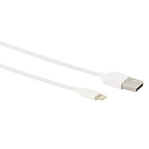 Handy Ladekabel USB Typ A zu USB Typ 8pin Schnellladekabel Weiß 1 Meter für Apple iPod touch 5. 6. Generation von AC-Sat-Corner