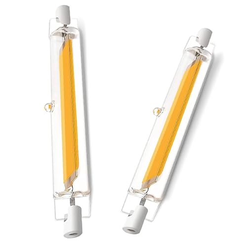 ACAATVE R7S LED 118mm Dimmbar 20w Ersatz für 200W Halogen Lampe | LED R7S 118mm 20w Naturweiß 4000K 2000LM, Kein Flackern, 360° Abstrahlwinkel für Deckenfluter Stehlampe Wandleuchte, 2er Pack von ACAATVE