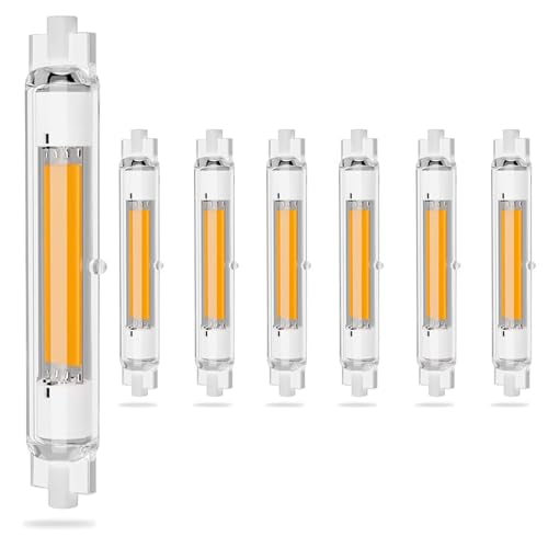 ACAATVE R7S LED 118mm Dimmbar 30w Ersatz für 300W Halogen Lampe | LED R7S 118mm 30w Warmweiß 3000K 3000LM, Kein Flackern, 360° Abstrahlwinkel für Deckenfluter Stehlampe Wandleuchte, 6er Pack ACAATVE R7S LED 118mm Dimmbar 30w Ersatz für 300W Halogen Lampe | LED R7S 118mm 30w Warmweiß 3000K 3000LM, Kein Flackern, 360° Abstrahlwinkel für Deckenfluter Stehlampe Wandleuchte, 6er Pack von ACAATVE