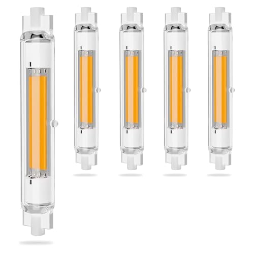 ACAATVE R7S LED 118mm Dimmbar Lampen Ersatz für 300W Halogenlamp | 30w LED R7S 118mm Kaltweiß 6000K 3000 LM, Kein Flackern, 360° Abstrahlwinkel für Deckenfluter Stehlampe Wandleuchte, 4er Pack von ACAATVE