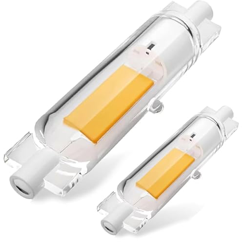 ACAATVE R7S LED 78mm Dimmbar Lampen Kaltweiß 6000K 2000 LM | LED R7S 78mm 20w Ersatz für 200W Halogenlamp, Kein Flackern, 360° Abstrahlwinkel für Deckenfluter Stehlampe Wandleuchte, 2er Pack von ACAATVE