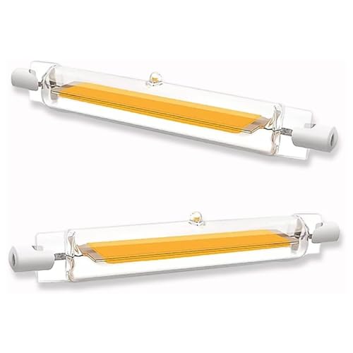 R7S LED 118mm Dimmbar 20w Ersatz für 200W Halogen | 2000LM Kaltweiß 6000K, Kein Flackern, 360° Abstrahlwinkel, Led R7s 118mm 20W Energiesparlampe für Strahler Deckenfluter Außenleuchten, 2er Pack R7S LED 118mm Dimmbar 20w Ersatz für 200W Halogen | 2000LM Kaltweiß 6000K, Kein Flackern, 360° Abstrahlwinkel, Led R7s 118mm 20W Energiesparlampe für Strahler Deckenfluter Außenleuchten, 2er Pack von ACAATVE