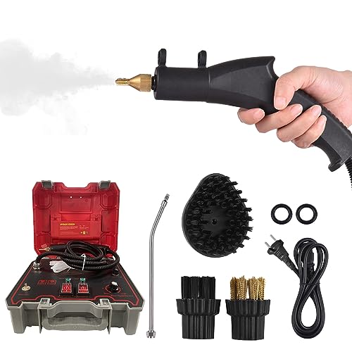 ACAGALA 2500W Portable Steam Cleaner High Temperature Pressurized Steam Cleaning Machine Tankless and Heavy Duty Steamer for Kitchen Livingroom Bathroom Car ACAGALA 2500W Portable Steam Cleaner High Temperature Pressurized Steam Cleaning Machine Tankless and Heavy Duty Steamer for Kitchen Livingroom Bathroom Car von ACAGALA