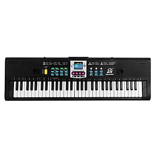 ACAGALA 61 Tasten Digitale Musik Elektronische Tastatur Kinder Multifunktionales E-Piano für Klavierstudenten mit Mikrofonfunktion Musikinstrument ACAGALA 61 Tasten Digitale Musik Elektronische Tastatur Kinder Multifunktionales E-Piano für Klavierstudenten mit Mikrofonfunktion Musikinstrument von ACAGALA